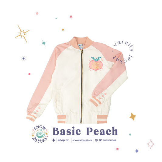 Basic Peach - Varsity Jacket