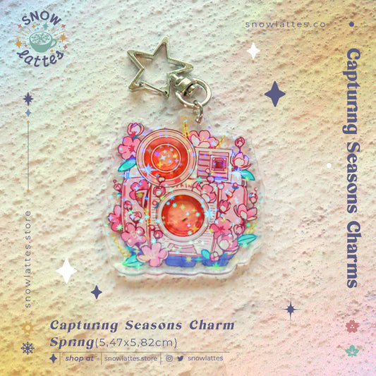 Capturing Seasons - Star Holo Charms