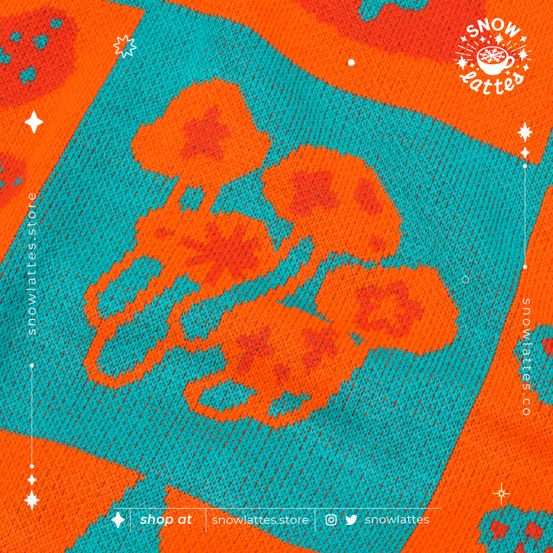 Magik Mushroom Knitted Vest