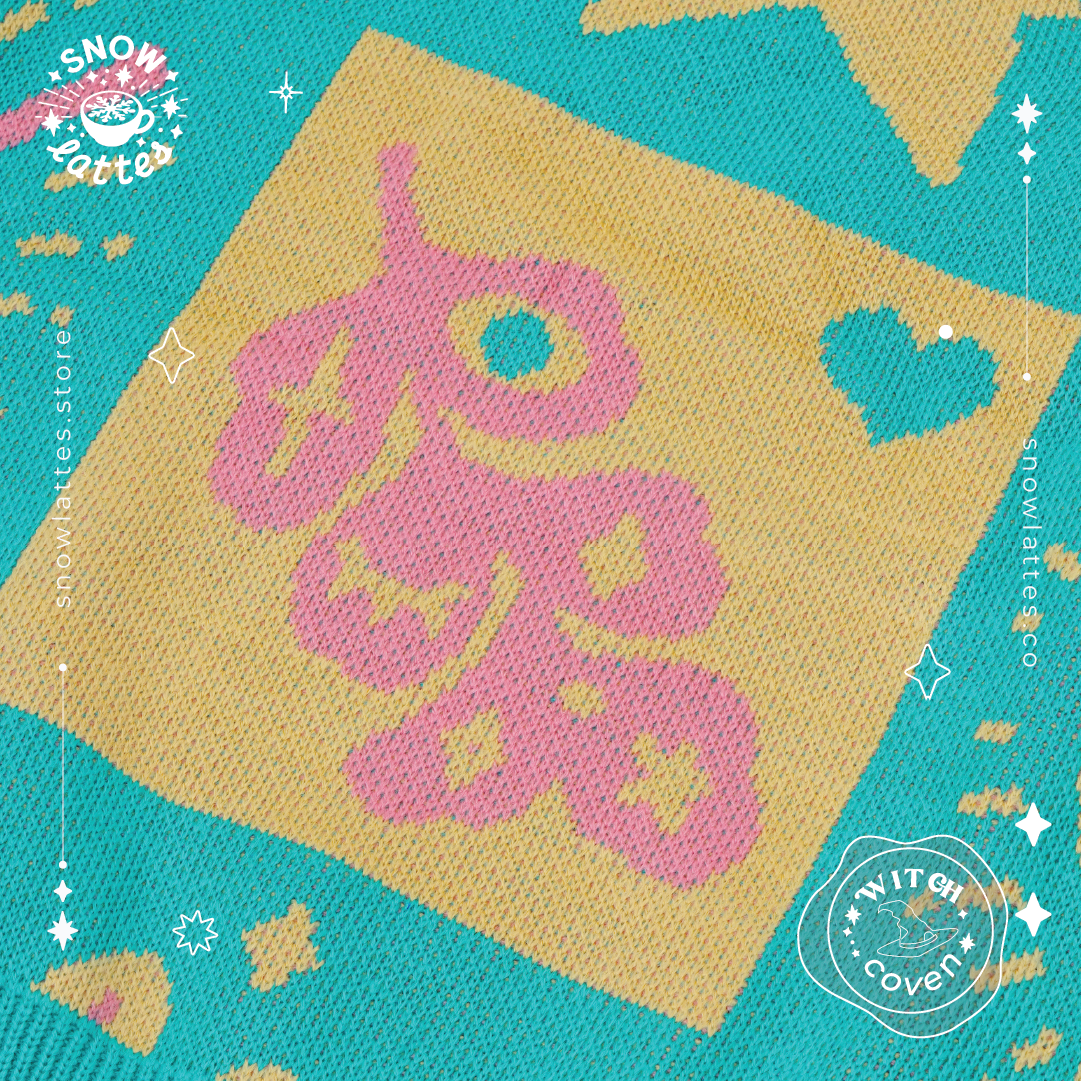 Bewitched Leaf Knitted Vest