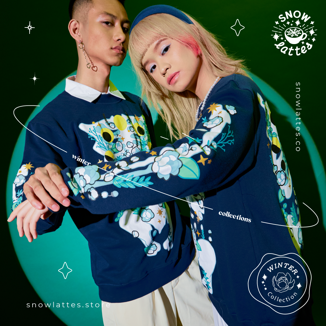 【B-Grade 】 Winter Bones Sweater - Navy