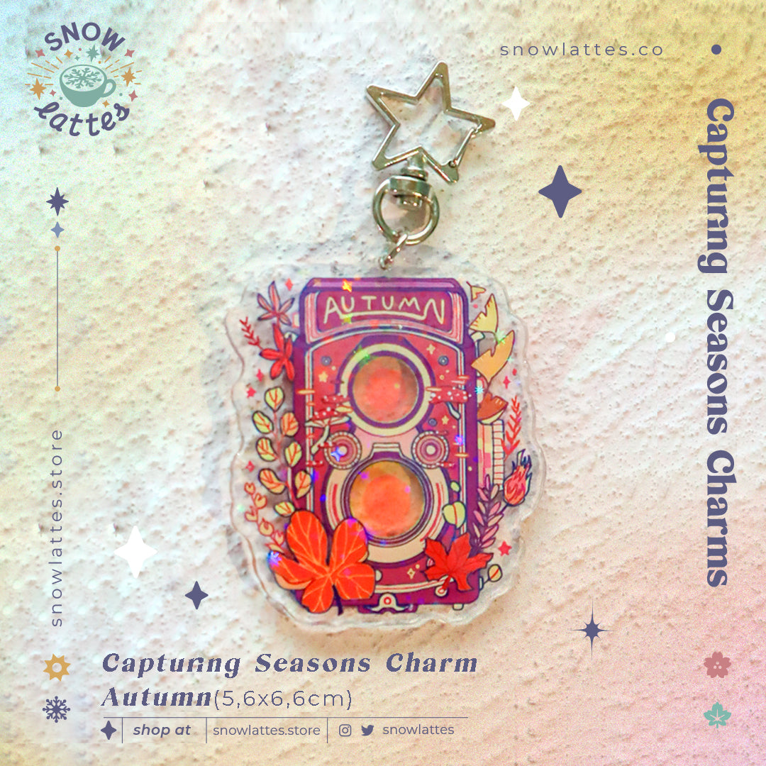 Capturing Seasons - Star Holo Charms