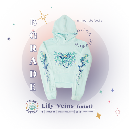 B-Grade Lily Veins Hoodie