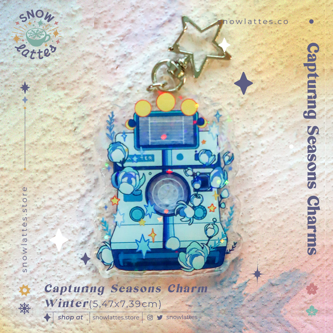 Capturing Seasons - Star Holo Charms