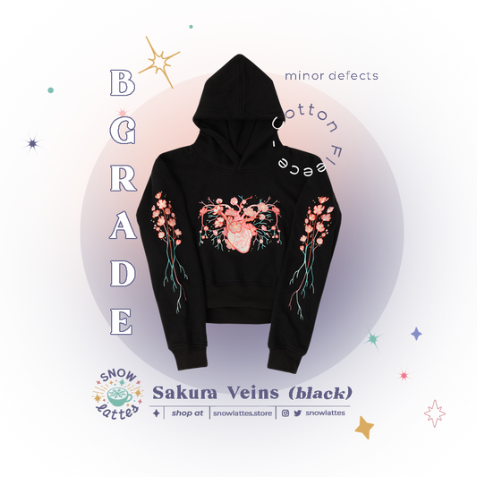 B-Grade Sakura Veins Hoodie