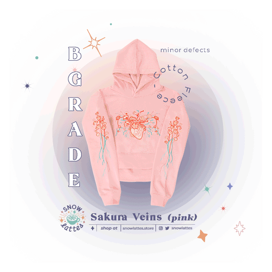 【B-Grade 】 Sakura Veins Hoodie