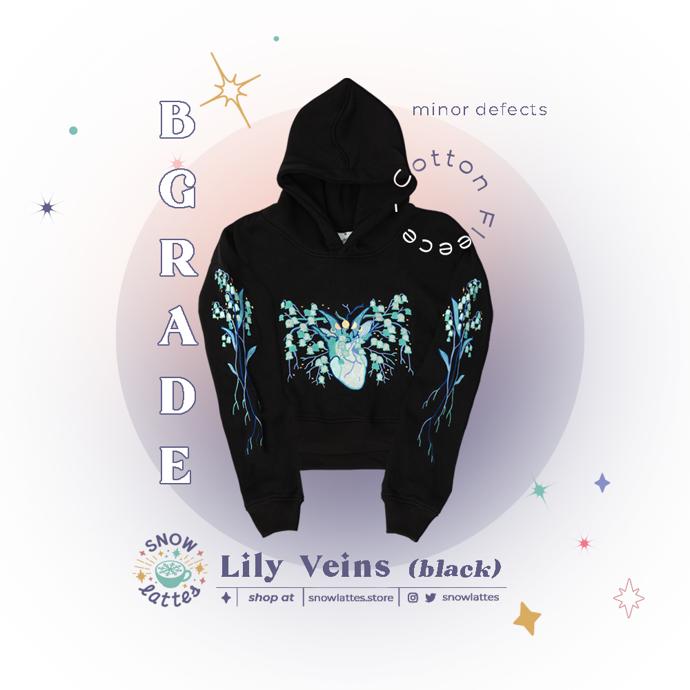 B-Grade Lily Veins Hoodie