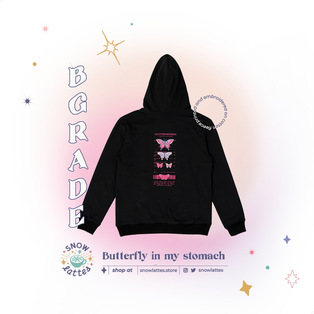 【B-Grade 】 Butterfly in My Stomach Hoodie