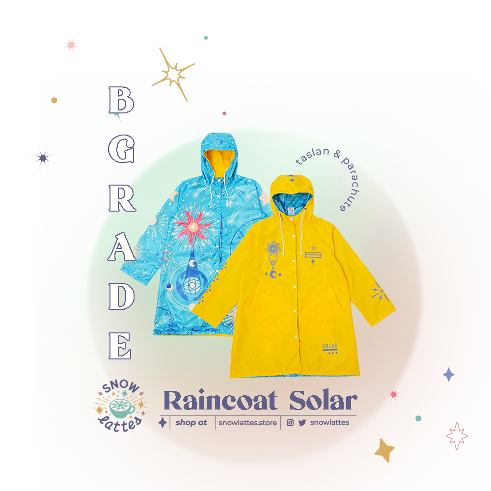 【B-Grade】 Solar Raincoat