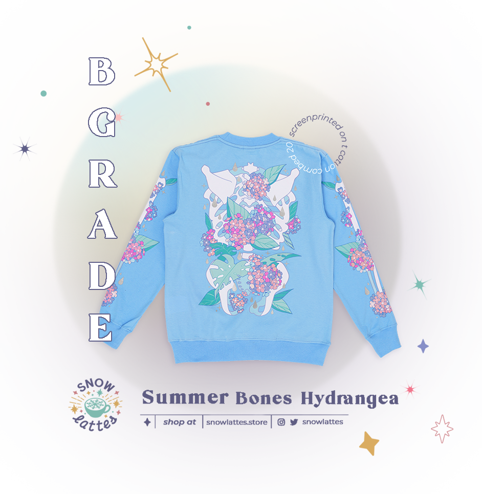 【B-Grade 】 Summer Bones - Rainy Hydrangea