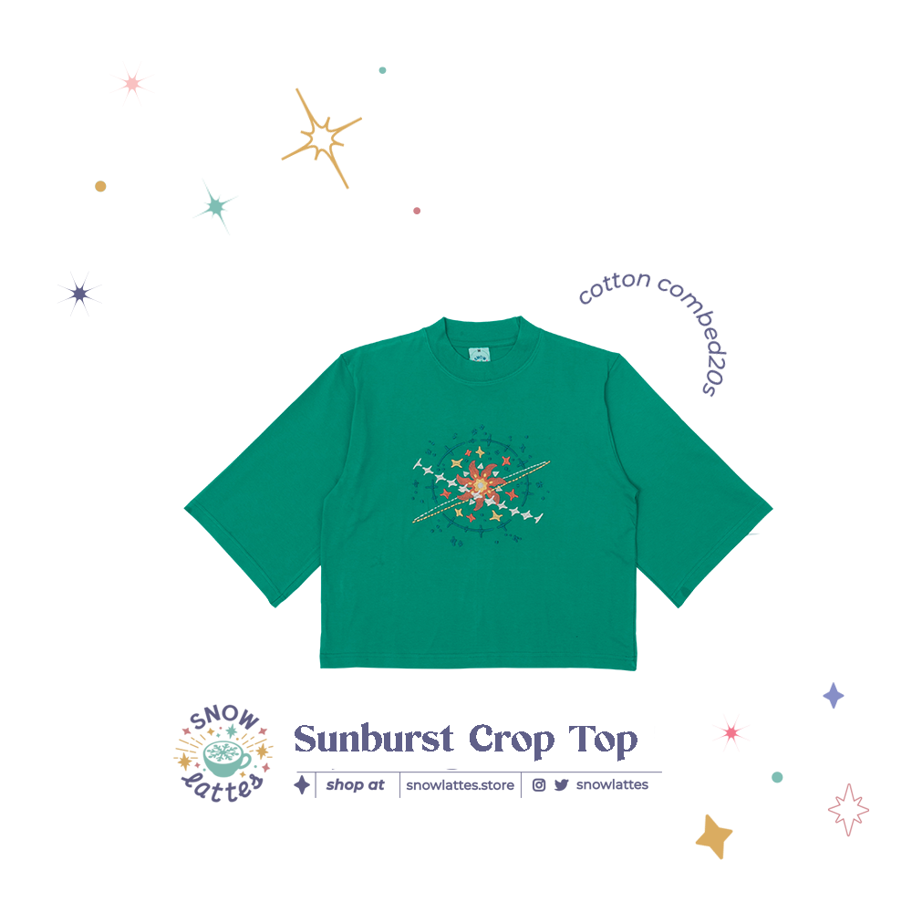 Sunburst Crop Top