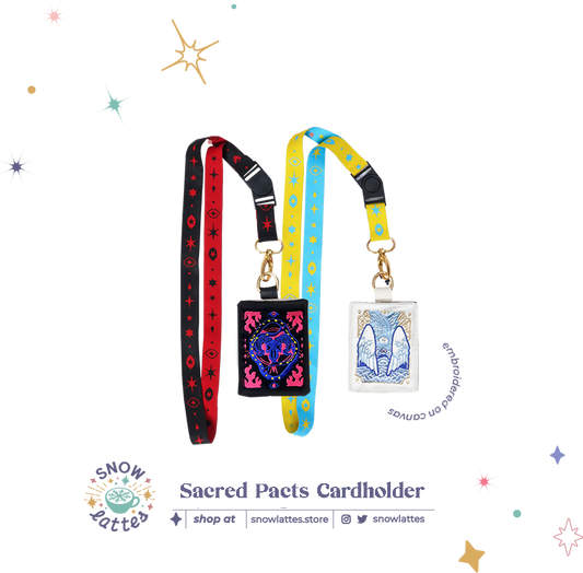 Sacred Pact - Angel's Pact & Devil's Pact Card Holder