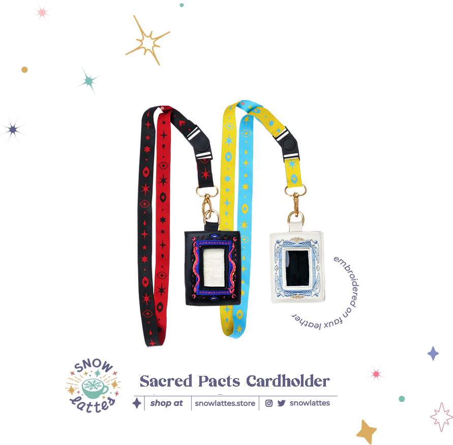 Sacred Pact - Angel's Pact & Devil's Pact Card Holder