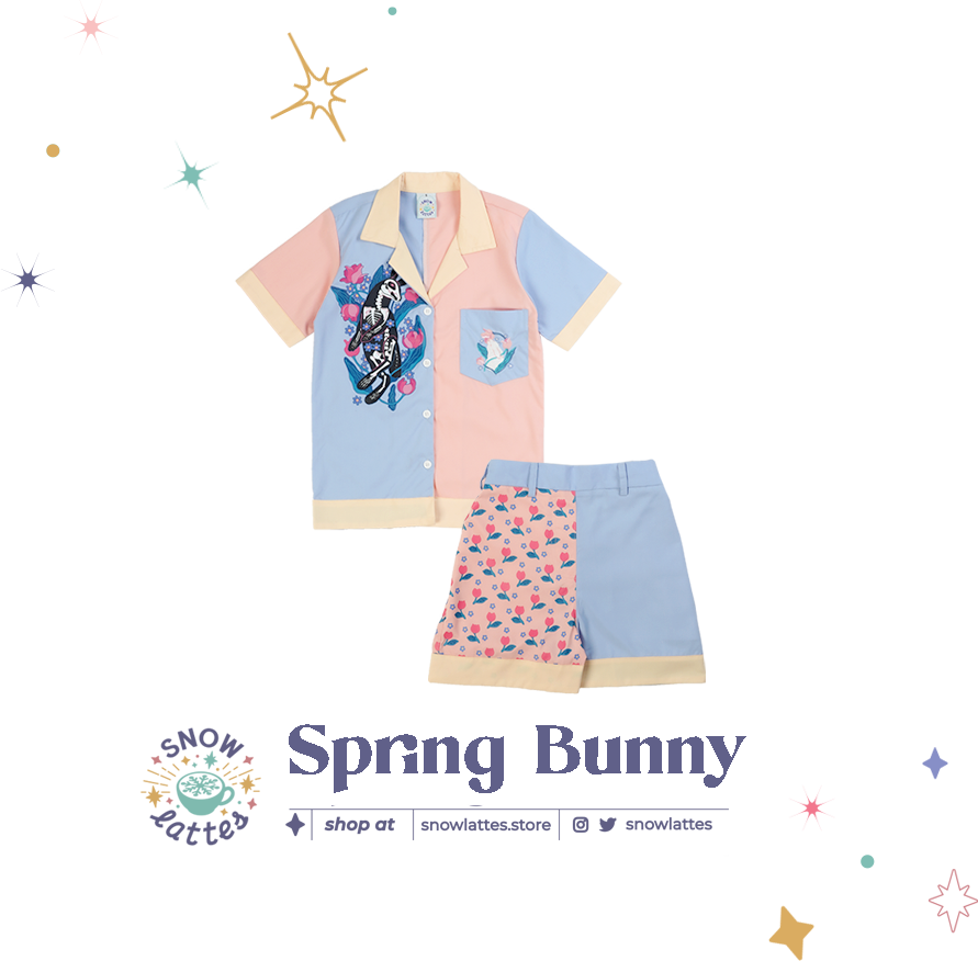 Spring Bunny Shirt and Shorts