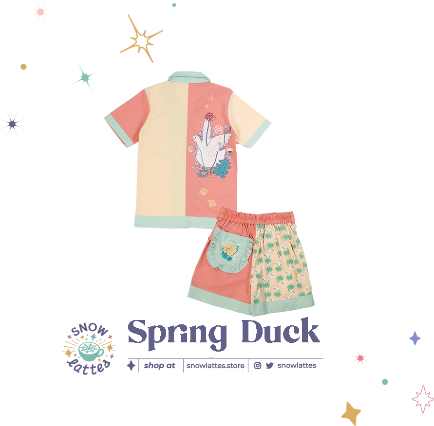 Spring Duck Shirt and Shorts