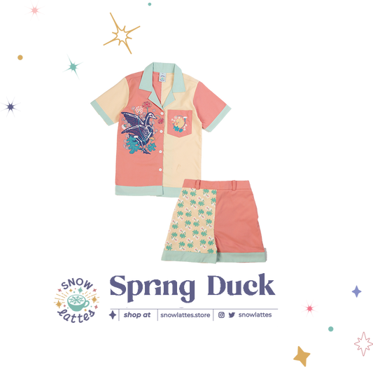 Spring Duck Shirt and Shorts