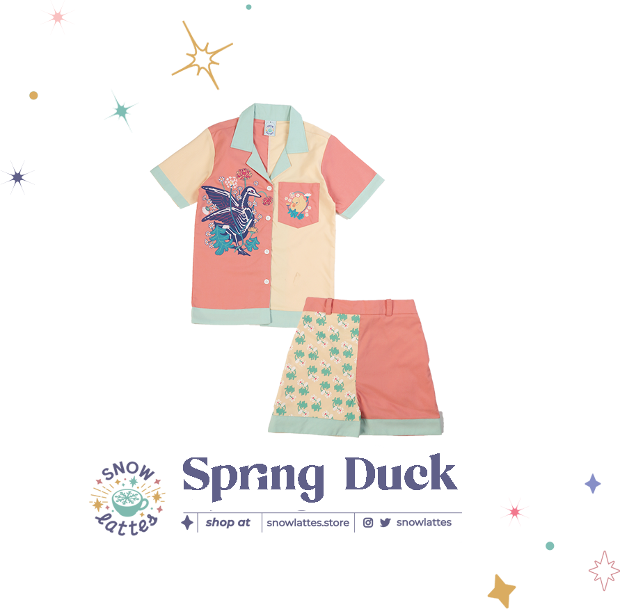 Spring Duck Shirt and Shorts