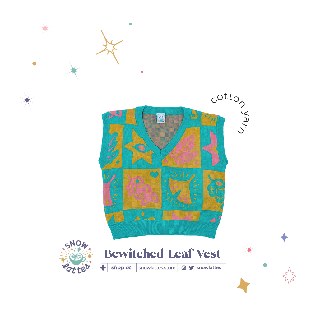 Bewitched Leaf Knitted Vest