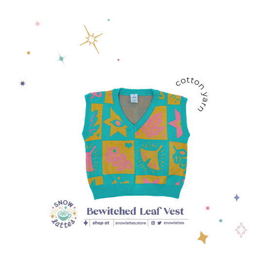 Bewitched Leaf Knitted Vest