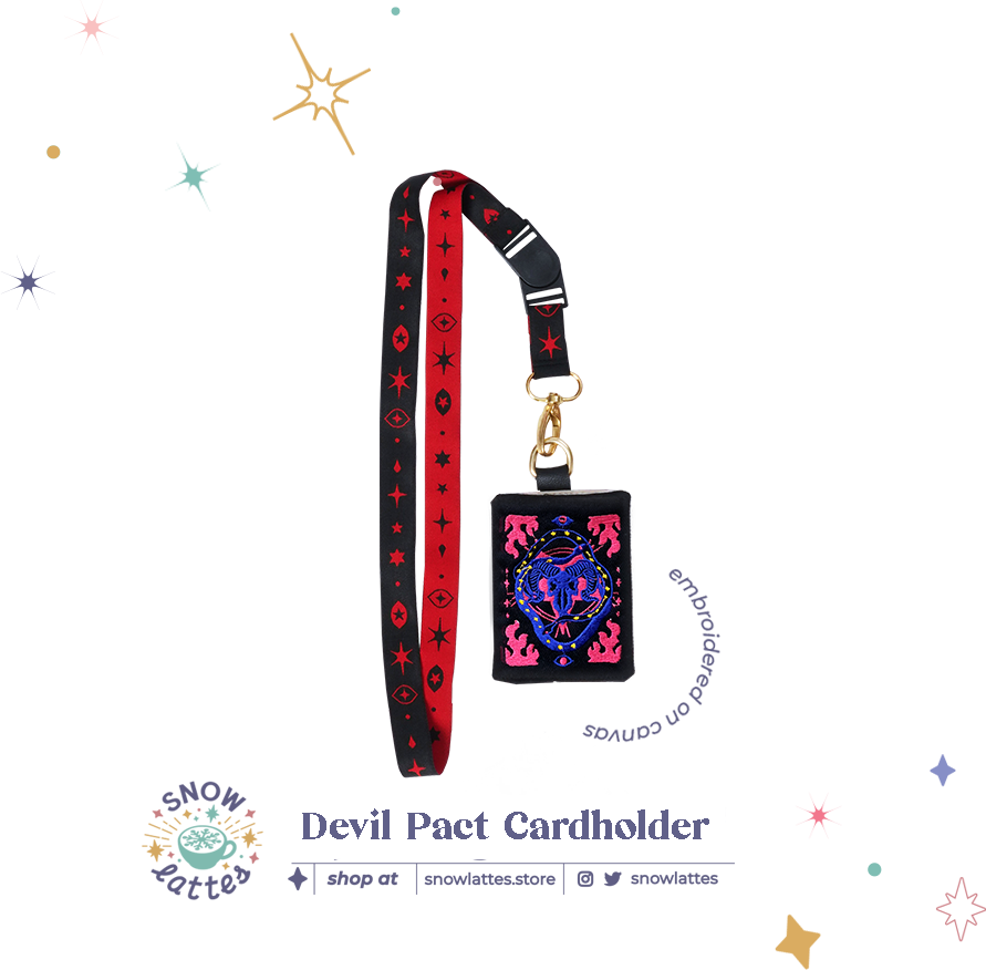 Sacred Pact - Angel's Pact & Devil's Pact Card Holder