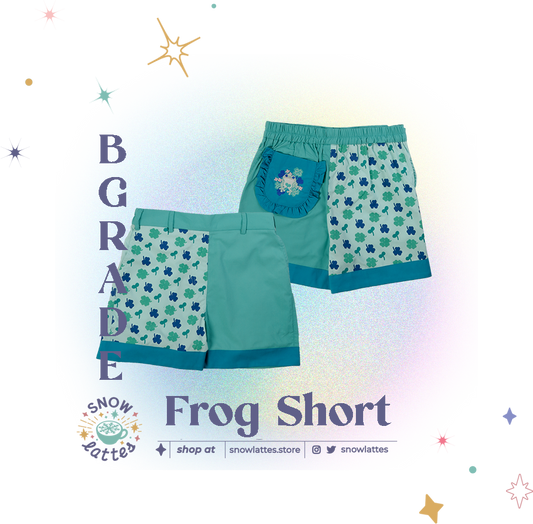 B-Grade Spring Frog Shirt and Shorts