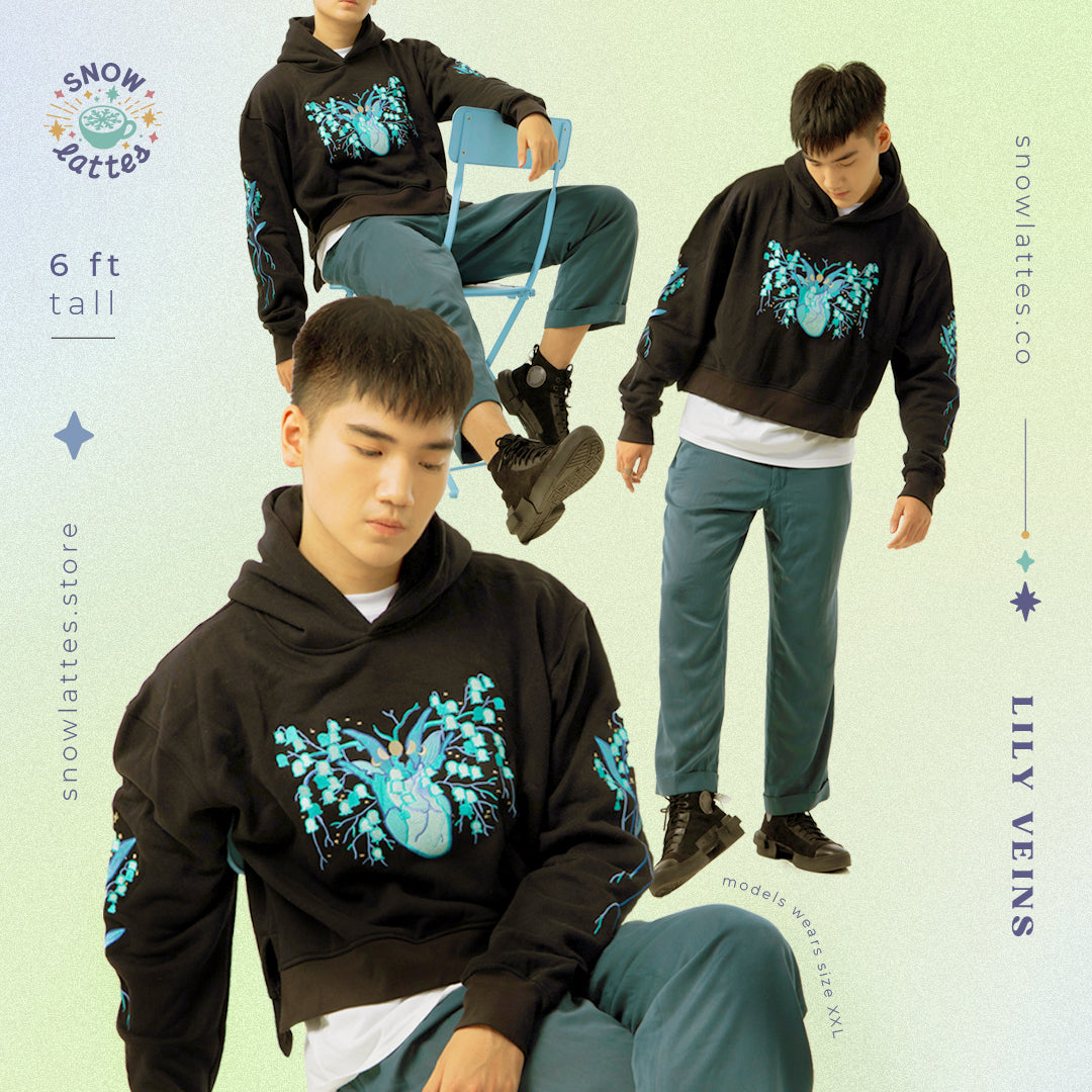 Lily Veins Hoodie