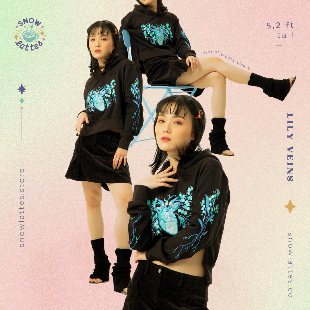 Lily Veins Hoodie