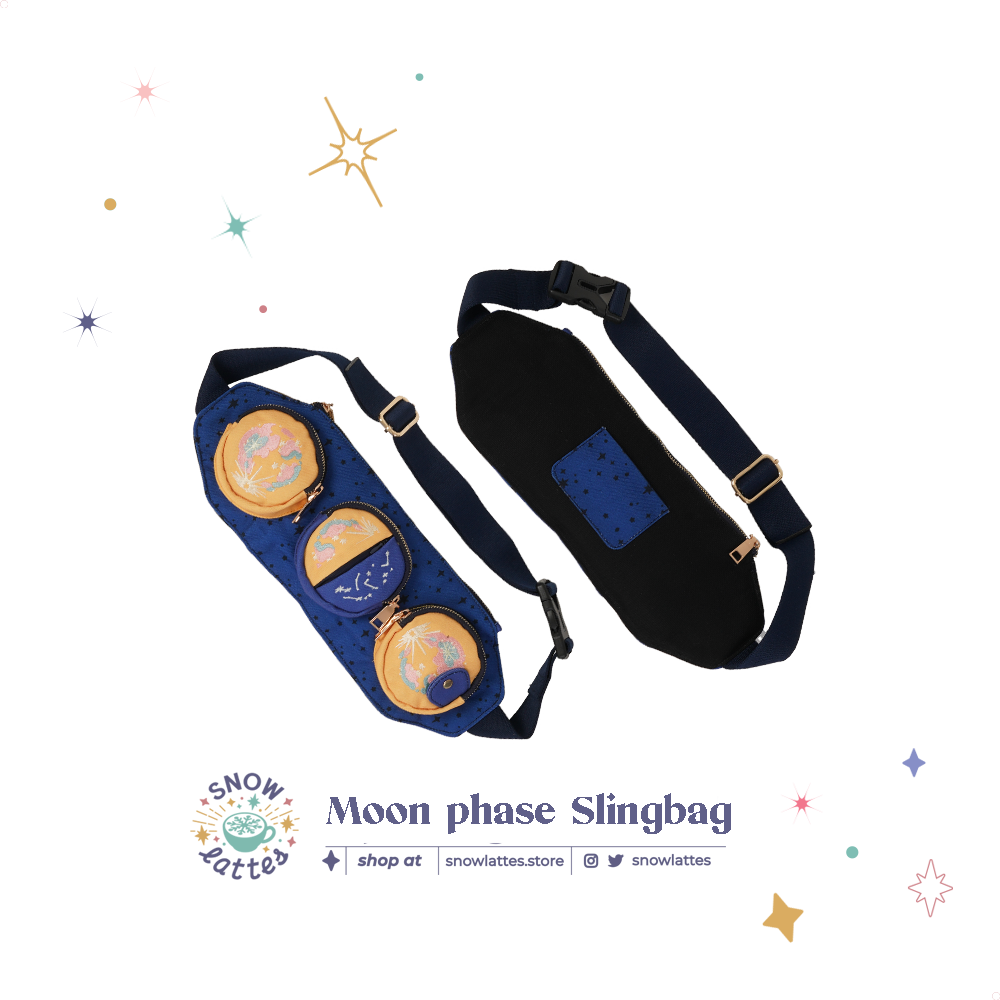 Moon Phase Sling Bag